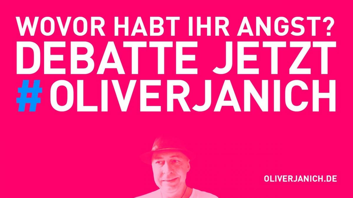 #OliWillReden Klimadebatte Oliver Janich Klimawandel #Rezo
