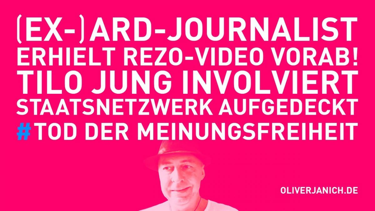 #OliWillReden Klimadebatte Oliver Janich Klimawandel #Rezo Tilo Jung Jung & Naiv Aufwachen! Propaganda Staatsnetzwerk ARD ZDF GEZ Meinungsfreiheit