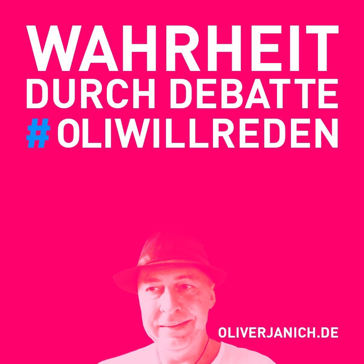 #OliWillReden Klimadebatte Oliver Janich Klimawandel #Rezo