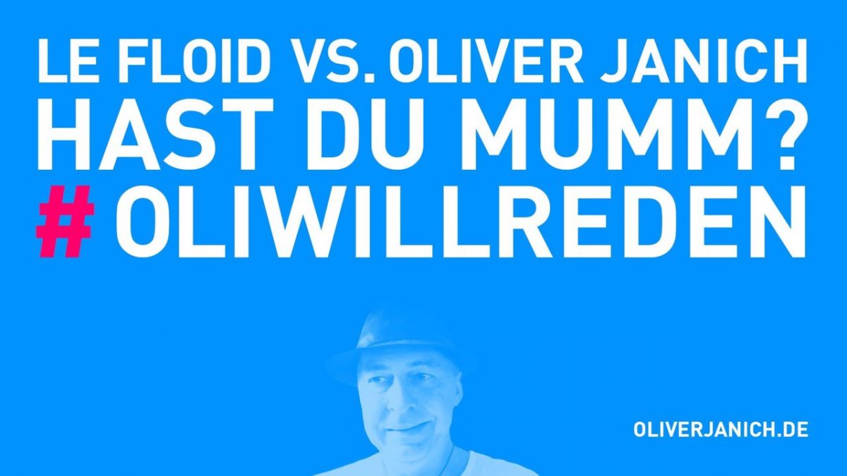 #OliWillReden Klimadebatte Oliver Janich Klimawandel #Rezo Propaganda Meinungsfreiheit LeFloid